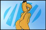 anthro butt female looking_back nude shaking_butt smile solo standing komdog zoophobia kayla_(zoophobia) kangaroo macropod mammal marsupial 2d_animation animated frame_by_frame short_playtime