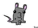 balls chibi genitals male o3o penis simple_background solo tail transparent_background rat_(artist) paheal rat_(character) mammal murid murine rat rodent 2d_animation 4:3 alpha_channel animated digital_media_(artwork) low_res short_playtime thumbnail