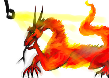 feral horn male solo spray suggestive sun mythology dragon mythological_creature mythological_scalie scalie hi_res