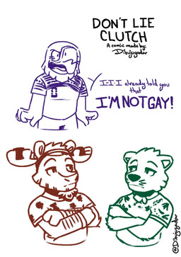 anthro antlers blue_line_art blush blush_lines bottomwear clothing crossed_arms dialogue green_line_art group horn looking_at_another male male/male red_line_art shorts shy simple_background skeptical soccer soccer_jersey soccer_player soccer_uniform sport sportswear text throuple trio unconvinced uniform white_background wing_fingers yelling yelling_at_another dibujugador fifa clutch_(fifa) maple_(fifa) zayu_(fifa) accipitrid accipitriform avian bald_eagle bird deer eagle felid jaguar mammal moose new_world_deer pantherine sea_eagle colored_line_art english_text hi_res