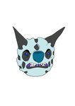 2018 absurd_res alien ambiguous_gender angry blue_body blue_eyes blue_nose crossover digital_media_(artwork) disney experiment_(lilo_and_stitch) flat_colors generation_3_pokemon glalie hi_res hybrid lilo_and_stitch looking_at_viewer nintendo pokemon pokemon_(species) purple_mouth simple_background slushy_(lilo_and_stitch) solo teeth tombola1993 white_background