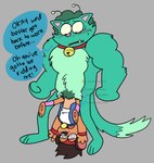 age_difference anthro clothed clothing collar collar_only duo knot_hanging knotting male male/male muscular muscular_male nude older_penetrated panicked_look partially_clothed penetration size_difference spiral_eyes young chimeracocks cartoon_network ok_k.o.!_let's_be_heroes cat_radicles kaio_kincaid puppy_k.o. radicles alien canid canine canis domestic_cat domestic_dog felid feline felis mammal werecanid werecanine werecat werecreature werefelid werefeline absurd_res hi_res trans_(lore) trans_man_(lore)