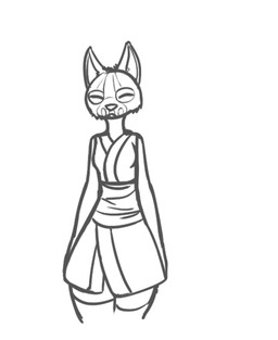 animated canine clothed clothing english_text female feretta fox looking_at_viewer mammal plain_background silver_fox solo text uncolored vix_(feretta) white_background
Rating: Safe
Score: 1
User: NotMeNotYou
Date: April 13, 2014