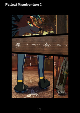 anthro bodily_fluids cum cum_from_ass cum_in_ass cum_inside genital_fluids horn laser_rifle male solo vault_suit wings sanythefox fallout microsoft sany_van_fox lagomorph mammal wolpertinger absurd_res comic digital_media_(artwork) hi_res multiple_scenes