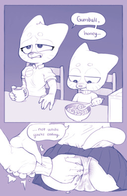 5_fingers adult_on_young age_difference anal anal_fingering anal_fluids anthro anthro_on_anthro anthro_penetrated anthro_penetrating anus anus_peek barely_visible_anus biped bodily_fluids bottomwear bowl butt camel_toe casual_sex cereal chair claws clothed clothing coffee_mug container cutlery dialogue duo eating eyelashes female female_anthro female_fingered female_penetrated fingering fingering_partner fingers food furniture hand_on_arm hand_on_butt kitchen_utensils larger_anthro larger_female male male/female male_anthro male_fingering male_fingering_female male_penetrating male_penetrating_female mature_anthro mature_female narrowed_eyes older_female older_on_young panties penetration purple_background rear_view sex shirt shota simple_background sitting size_difference skirt smaller_anthro smaller_male son_penetrating_mother speech_bubble spoon stealth_sex sweater table tail text tools topwear turtleneck underwear whiskers wrist_grab young young_anthro young_male younger_anthro younger_male coffeetoffee cartoon_network the_amazing_world_of_gumball gumball_watterson nicole_watterson domestic_cat felid feline felis mammal absurd_res english_text hi_res monochrome sequence incest_(lore) mother_(lore) mother_and_child_(lore) mother_and_son_(lore) parent_(lore) parent_and_child_(lore) parent_and_son_(lore) son_(lore)