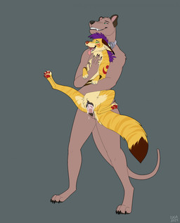 animal_genitalia animal_penis animal_vulva anthro anthro_on_feral anthro_penetrating anthro_penetrating_feral bestiality bodily_fluids collar collar_only cum cum_from_vagina cum_in_vagina cum_inside cumshot druid duo ejaculation erection fangs feet female female_feral female_penetrated feral feral_penetrated fur genital_fluids genitals half-closed_eyes holding_partner larger_anthro larger_male looking_pleasured magic_user male male/female male_anthro male_penetrating male_penetrating_female narrowed_eyes nude open_mouth orgasm orgasm_face pawpads penetration penile penile_penetration penis penis_in_vagina sex simple_background size_difference smaller_female smaller_feral smaller_penetrated smile spread_legs spreading standing standing_sex tail teeth toes tongue tongue_out tribal_spellcaster vaginal vaginal_penetration vulva caraluca blizzard_entertainment warcraft rae_(caraluca) dasyuromorph druid_(feral) felid feline mammal marsupial recently_extinct_species thylacine digital_media_(artwork) hi_res