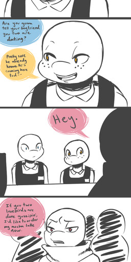 2019 anthro apron blue_eyes blush clothed clothing comic dialogue english_text freckles group half-closed_eyes hi_res inkyfrog leonardo_(tmnt) male michelangelo_(tmnt) orange_eyes partially_colored raphael_(tmnt) red_eyes reptile scalie shell silhouette simple_background smile speech_bubble teenage_mutant_ninja_turtles text turtle white_background
Rating: Safe
Score: 1
User: JAKXXX3
Date: March 18, 2019 2019 anthro apron blue_eyes blush clothed clothing comic dialogue english_text freckles group half-closed_eyes hi_res inkyfrog leonardo_(tmnt) male michelangelo_(tmnt) orange_eyes partially_colored raphael_(tmnt) red_eyes reptile scalie shell silhouette simple_background smile speech_bubble teenage_mutant_ninja_turtles text turtle white_background
Rating: Safe
Score: 1
User: JAKXXX3
Date: March 18, 2019