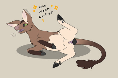andromorph big_clitoris black_sclera blush breath brown_body brown_fur clitoris cloven_hooves dewclaw dewclaw_hooves dipstick_tail disembodied_penis ear_blush egg egg_bulge feral fur genitals gloves_(marking) green_eyes hooves intersex lying markings no_pupils nose_blush on_side open_mouth oviposition panting penis pregnant pregnant_andromorph pregnant_feral pregnant_intersex raised_leg solo tail tail_markings tan_body tan_fur text time_skip vaginal_oviposition vulva white_body white_fur crested_stag fionn_(crested_stag) cervine deer demon mammal 3:2 absurd_res english_text hi_res trans_(lore) trans_man_(lore)