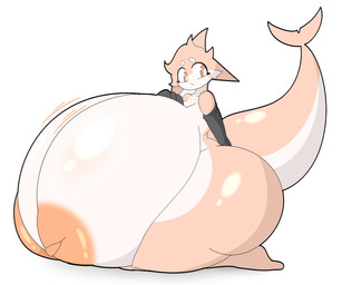 anthro areola arm_warmers armwear big_breasts big_butt big_nipples biped blush blush_lines breasts brown_eyes butt clothed clothing eyebrows eyelashes feet female fin huge_breasts huge_butt huge_hips huge_thighs hyper hyper_breasts inverted_nipples kneeling mostly_nude nipples non-mammal_breasts side_view simple_background solo tail tan_body thick_thighs white_background white_body wide_hips zaclyn ada_(zaclyn) aquatic fish shark 2026 6:5 absurd_res digital_media_(artwork) hi_res