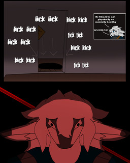 abandoned_building anthro black_eyes blue_clothing blue_eyes bulletproof_vest clothing femboy hair male male/male shocked solo text white_body white_hair raganlier mythology raganlier_(character) dragon mythological_creature mythological_scalie scalie 4:5 comic english_text hi_res