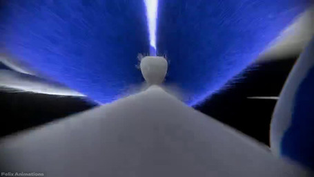 anthro blue_body blue_fur blue_hair consistent_pov fellatio_pov fur genitals hair male penile penis solo throbbing throbbing_penis vein veiny_penis felix_animations micah felid feline mammal 3d_(artwork) 3d_animation animated chromatic_aberration digital_media_(artwork) long_playtime webm