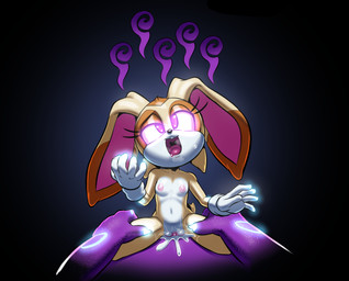adult_on_young age_difference anthro anthro_penetrated bodily_fluids breasts clothing corruption cum cum_from_vagina cum_in_vagina cum_inside duo eyelashes faceless_character female female_anthro female_penetrated front_view genital_fluids gloves glowing glowing_eyes handwear interspecies leaking_cum loli long_ears looking_pleasured male male/female male_penetrating male_penetrating_anthro male_penetrating_female nipples older_male older_on_young open_mouth orgasm penetration sex solo_focus tongue young young_anthro young_female young_penetrated younger_female rockthebull sega sonic_the_hedgehog_(series) cream_the_rabbit dark_gaia_minion lagomorph leporid mammal nightmare_(sonic) rabbit 2023 digital_media_(artwork) hi_res