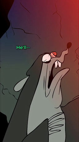 ambiguous_gender anthro apron ascot audible_laugh beak beak_lips belt black_background blue_eyes blush bottomwear brown_body brown_fur buckteeth cheekbones cloak clothed clothed_anthro clothing dialogue door english_accent evil_grin eyebrows face_punch facial_markings frown fully_clothed fur fur_markings grin group hands_in_both_pockets hat head_markings headgear headscarf headwear heterochromatic_scleras holding_map holding_object holding_paper hood_up hooded_cloak humor jacket laughing_at lips looking_at_viewer male map markings one_eye_closed open_mouth open_smile overweight overweight_anthro overweight_male pants paper pink_sclera punch shirt simple_background slap smile snout southern_accent species_confusion standing striped_markings striped_tail stripes tail tail_markings teeth text toony topwear wink winking_at_viewer wood wrinkles shoocharu legends_of_avantris bitsy_(legends_of_avantris) booker_(legends_of_avantris) grumley_(legends_of_avantris) jean_claude_(legends_of_avantris) ygor_(legends_of_avantris) avian bird canid canine canis chicken domestic_dog galliform mammal molosser murid murine phasianid procyonid pug raccoon rat rodent small_molosser toy_dog 9:16 animated digital_media_(artwork) english_audio english_text hi_res long_playtime sound video