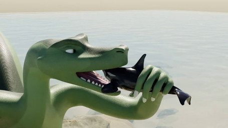 ambiguous_gender anal anal_vore anthro anthro_pred anus big_breasts breasts female female_pred feral feral_prey fully_inside group in_mouth lying macro multiple_prey neck_bulge nipples nude on_front open_mouth oral_vore sea size_difference swallowing tail tail_in_mouth trio vore vore_obstruction water sound_warning torva_maan jl017_(sound) sinith aquatic cetacean dolphin mammal oceanic_dolphin orca scalie toothed_whale 16:9 3d_(artwork) 3d_animation animated digital_media_(artwork) huge_filesize long_playtime sound video widescreen