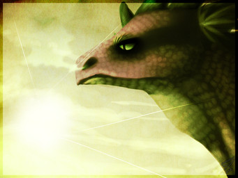 feral green_eyes male simple_background smoke smoke_from_nose solo sun imalou friendship_is_magic hasbro my_little_pony mythology spike_(mlp) dragon mythological_creature mythological_scalie scalie 2012 4:3 hi_res
