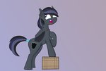 cutie_mark feral solo cosmonaut hasbro my_little_pony fan_character sable_(characters) sable_shield bat_pony equid equine mammal digital_media_(artwork) hi_res