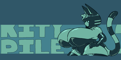 anthro armwear bangs big_breasts breasts clothed clothed_anthro clothed_female clothing curvy_figure elbow_gloves female female_anthro gloves hair hands_on_hips handwear huge_breasts huge_thighs leotard markings ring_(marking) ringed_tail side_view solo striped_markings striped_tail stripes tail tail_markings text thick_thighs uraeus voluptuous voluptuous_anthro voluptuous_female nsfwoaf animal_crossing nintendo ankha_(animal_crossing) domestic_cat felid feline felis mammal 2026 digital_media_(artwork) hi_res monochrome