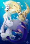 anthro breasts featureless_breasts female hair long_hair nude pink_nose small_breasts solo split_form starfish_(accessory) white_body white_skin suddenhack nintendo pokemon asterozoan echinoderm generation_7_pokemon mammal marine merfolk pinniped pokemon_(species) primarina shiny_pokemon starfish 2016 absurd_res hi_res