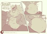 alcohol barrel beer belly beverage bulge dialogue forced fully_inside growth keg kick male messy musclegut muscular overweight patreon_logo speech_bubble steel struggling swallowing text vore that_j patreon bear mammal prey_(disambiguation) english_text hi_res monochrome sepia url