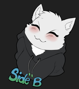 :3 anthro black_background black_clothing black_hoodie black_topwear blush blush_lines clothed clothed_anthro clothed_female clothing eyelashes eyes_closed female female_anthro fur hoodie inner_ear_fluff pink_blush simple_background smile smiling_at_viewer solo text topwear tuft white_body white_ears white_fur white_inner_ear white_inner_ear_fluff shapeshifterprincess nintendo pokemon fan_character yuki_(side_b) felid feline generation_1_pokemon legendary_pokemon mammal mew_(pokemon) pokemon_(species) 2025 bust_portrait digital_media_(artwork) portrait