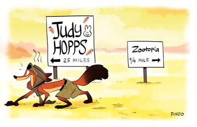 all_fours anthro bottomwear clothing desert dipstick_tail eyewear eyewear_on_head heat_(temperature) humor male markings shirtless shorts sign solo sunglasses sunglasses_on_head tail tail_markings tongue tongue_out findo disney zootopia nick_wilde canid canine fox mammal digital_media_(artwork) hi_res