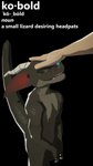 anthro claws eyes_closed female headpat horn low_poly nude open_mouth petting simple_background solo text transparent_background kobold_dellarte sek kobold reptile scalie 3d_(artwork) 4k 9:16 absurd_res alpha_channel digital_media_(artwork) hi_res