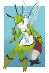 4_arms anthro arthropod_abdomen female insect_wings multi_arm multi_limb nude solo wings imo10yen arthropod hawk_moth insect lepidopteran moth hi_res