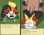 anal anal_penetration anal_rape angry anthro big_butt butt duo female forced leg_grab male male/female penetration profanity public public_sex rabies rape sex spiral_eyes text unconscious la_sandia_(artist) instant_loss_2koma nintendo pokemon braixen canid canine generation_6_pokemon human mammal pokemon_(species) absurd_res english_text hi_res