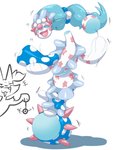 ambiguous_gender clock clown clown_makeup clown_nose duo hypnosis mind_control spiral_eyes watch dlrowdog nintendo pokemon braixen canid canine generation_6_pokemon generation_7_pokemon mammal marine pinniped pokemon_(species) primarina 3:4 hi_res