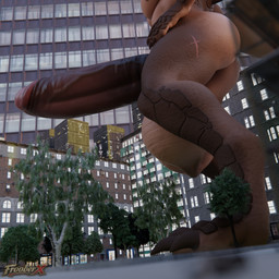 2_horns abs anthro anus apartment apartment_building bakery balls bank biceps big_balls big_muscles big_penis brown_body brown_scales bus_stop bus_stop_sign butt city claws construction_site day desert erection fingers foreskin genitals glans glowing glowing_eyes grass hand_on_hip highway horn huge_balls huge_penis humanoid_genitalia humanoid_penis hyper hyper_balls hyper_genitalia hyper_penis incoming logo looking_pleasured looming looming_over macro macro_focus male muscular muscular_anthro muscular_male nipples nude nude_macro nude_male park pecs penis pink_glans plant public retracted_foreskin road scales sharp_teeth sign solo spikes stop_sign store street sun sunny tail teeth traffic_light tree frooberx vulgarvictor_(modeler) bethesda_game_studios fallout microsoft obsidian_entertainment daddyclaw_(vulgarvictor) deathclaw human mammal monster reptile scalie 1:1 2026 3d_(artwork) artist_logo blender_(artwork) digital_media_(artwork) watermark