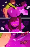 2023 3_panel_comic anthro anthro_penetrated areola arm_pull big_breasts big_butt bodily_fluids bottomless breasts brown_hair butt clothed clothing comic conditional_dnp deltarune duo female female_penetrated fingers from_behind_position hair hi_res huge_butt human human_on_anthro human_penetrating human_penetrating_anthro interspecies kris_(deltarune) male male/female male_penetrating male_penetrating_female mammal navel nipples onomatopoeia penetration plap prison_guard_position purple_areola purple_body purple_nipples reptile scalie sex slightly_chubby slightly_chubby_anthro slightly_chubby_female sound_effects susie_(deltarune) svarz sweat text thick_thighs topwear undertale_(series) wet wet_clothing wet_topwear yellow_sclera
