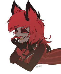 big_breasts breasts clothed clothing crossgender eyewear female monocle mtf_crossgender simple_background solo teeth white_background yellow_teeth enaic31 hazbin_hotel hellaverse alastor_(hazbin_hotel) animal_humanoid deer deer_humanoid demon demon_humanoid humanoid mammal mammal_humanoid hi_res