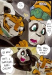 2012 amazed anthro bear better_late_than_never collar comic daigaijin dialogue dreamworks english_text eyes_closed felid female giant_panda hug kung_fu_panda male mammal master_po_ping master_tigress nude painting_(artwork) pantherine red_eyes slightly_chubby text tiger traditional_media_(artwork) watercolor_(artwork)