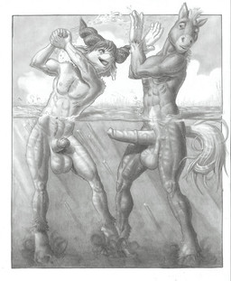 abs animal_genitalia arjuna balls big_balls big_penis caprine equine erection gay goat half-erect happy horn horse horsecock male mammal monochrome nude penis sheath water
Rating: Explicit
Score: 0
User: Peekaboo
Date: March 16, 2014