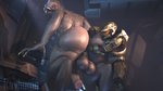 anal anal_fisting anal_penetration armor balls big_butt butt duo fisting genitals grey_body inside male male/male nude open_mouth penetration penis standing rayhuma halo_(series) microsoft xbox_game_studios master_chief alien human mammal sangheili 2020 3d_(artwork) absurd_res digital_media_(artwork) hi_res source_filmmaker_(artwork) watermark