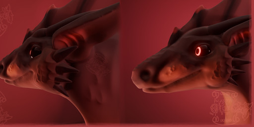 feral male red_eyes solo xelhex mythology dragon mythological_creature mythological_scalie scalie 3d_(artwork) blender_(artwork) digital_media_(artwork) hi_res long_image wide_image