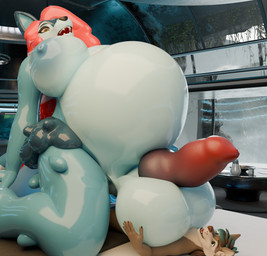 anthro areola balls belly big_balls big_belly big_breasts big_penis bodily_fluids breasts cum cum_inflation cum_inside duo erection genital_fluids genitals glistening glistening_areola glistening_arms glistening_balls glistening_belly glistening_face glistening_genitalia glistening_hair glistening_knot glistening_legs glistening_nipples glistening_penis glistening_thighs gynomorph gynomorph/male gynomorph_on_top hair huge_balls huge_belly huge_breasts huge_penis hyper hyper_belly hyper_pregnancy inflation intersex intersex/male intersex_on_top intersex_penetrated knot male male_on_bottom male_penetrating nipples nude on_bottom on_top open_mouth penetration penile penile_penetration penis pregnant pregnant_anthro pregnant_gynomorph pregnant_intersex pregnant_sex sex size_difference goblin_boog goblin_booger_snort canid canine canis goo_creature mammal 3d_(artwork) digital_media_(artwork) hi_res