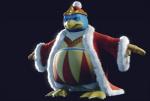 3_toes ambiguous_gender anthro beanie black_background blue_body blue_eyes clothed clothing feet handwear hat headgear headwear membrane_(anatomy) mittens realistic robe simple_background solo toes webbed_feet wo262 kirby_(series) nintendo king_dedede avian bird penguin 3d_(artwork) digital_media_(artwork)