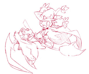 2013 broom doessummer feral flying hat looking_at_viewer monochrome nintendo open_mouth plain_background pokémon red_and_white totodile video_games white_background
Rating: Safe
Score: 0
User: Lizardite
Date: March 12, 2014