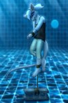 anthro asphyxiation clothed clothing cyanosis death drowned drowning feet female fur hair imminent_death open_mouth peril snuff soles solo tail toes topwear underwater water thehiddenmagpie roxie_(thehiddenmagpie) mammal murid murine rat rodent 2:3 hi_res