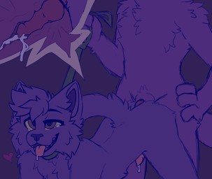 ahegao anal anal_knotting anal_penetration animal_genitalia anthro anus bodily_fluids cheek_tuft collar cross-eyed cum cum_inside cum_while_penetrated doggystyle duo ejaculation facial_tuft femboy fluffy fluffy_tail from_behind_position genital_fluids genitals heart_symbol internal internal_anal knot knotting leash leash_pull leashed_collar looking_pleasured male male/male male_penetrated male_penetrating male_penetrating_male penetration penile penile_penetration penis penis_in_ass saliva sex sheath tail tears tears_of_pleasure tongue tongue_out tuft kitsunenoodlez canid domestic_cat felid feline felis mammal absurd_res guide_lines hi_res sketch sketch_page unfinished