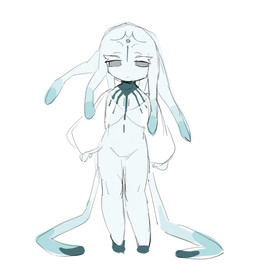 ambiguous_gender blue_body head_markings machine markings minimal_clothing pseudo_hair solo tentacle_hair tentacles alretta glacier_without_temperature_(alretta) aquatic cnidarian humanoid iterator_(rain_world) jellyfish medusozoan robot hi_res