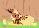 2018 arth_the_flareon brown_body brown_fur brown_paws canid canine carniscorner colored duo ears_down eeveelution eyes_closed female feral flareon fluffy fluffy_fur fluffy_tail fur generation_1_pokemon generation_2_pokemon grass hay lamp lantern lying male male/female mammal mouth_closed nintendo orange_paws paws pivoted_ears plant pokemon pokemon_(species) pressing pressing_against red_body red_fur red_paws rock rock_wall ruff sentret shiny_pokemon sitting socks_the_sentret tail tail_grab worried