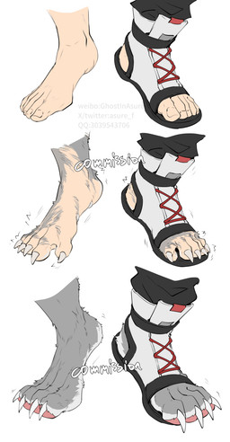 anthro claws clothing feet footwear fur fur_growth growth male muscle_growth muscular muscular_anthro muscular_male pawpads paws shoes transformation asure mythology canid canine canis mammal mythological_canine mythological_creature werecanid werecanine werecreature werewolf wolf hi_res