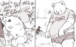 anal anthro blush butt clothing duo human_on_anthro interspecies male male/male sex shirt sudden text topwear underwear nekokat42 one_piece bepo_(one_piece) trafalgar_law bear human mammal minkmen_(one_piece) polar_bear ursine 2024 english_text