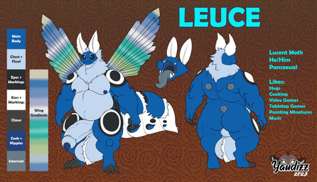 anthro backsack ball_tuft balls belly belly_overhang big_balls big_butt butt fluffy genitals huge_balls male musclegut muscular muscular_anthro muscular_male navel nipples open_mouth overweight overweight_anthro overweight_male pecs penis solo spread_wings tail thick_tail thick_thighs tuft wide_hips wings yaudizz arthropod insect lepidopteran moth absurd_res hi_res model_sheet