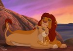 cuddling detailed_background entwined_tails eyes_closed female feral group intraspecies male male/female smile tail tail_coil trio young young_feral thereaven disney the_lion_king kiara_(the_lion_king) simba_(the_lion_king) felid feline lion mammal pantherine 2022 hi_res daughter_(lore) father_(lore) father_and_child_(lore) father_and_daughter_(lore) parent_(lore) parent_and_child_(lore) parent_and_daughter_(lore)