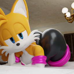 big_butt black_nose blue_eyes bubble_butt butt butt_heart clothing femboy glistening glistening_clothing huge_butt looking_at_viewer male selfie smile solo tight_clothing wide_hipped_male wide_hips adri164 sega sonic_the_hedgehog_(series) miles_prower rouge_the_bat canid canine fox mammal red_fox true_fox 1:1 2023 3d_(artwork) absurd_res digital_media_(artwork) hi_res