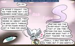 age_difference answering anthro ask_blog blue_eyes blush canid canine comic english_text felix_a_fox fennec_fox fox humanoid love male mammal notched_ear old older_anthro older_male reminiscing slouching speech_bubble storytelling text true_fox wintersgardencomic