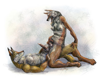 animal_genitalia animal_penis animal_vulva anthro anthro_on_anthro bodily_fluids breasts canine_genitalia canine_penis canine_vulva cowgirl_position cum cum_in_vagina cum_inside duo female from_front_position fur genital_fluids genitals knot lying male male/female nude on_back on_bottom on_top orange_body orange_fur penis pull_out sex straddling vulva coypowers lindsey_(coypowers) canid canine canis coyote mammal 2019 digital_media_(artwork) digital_painting_(artwork) painting_(artwork)